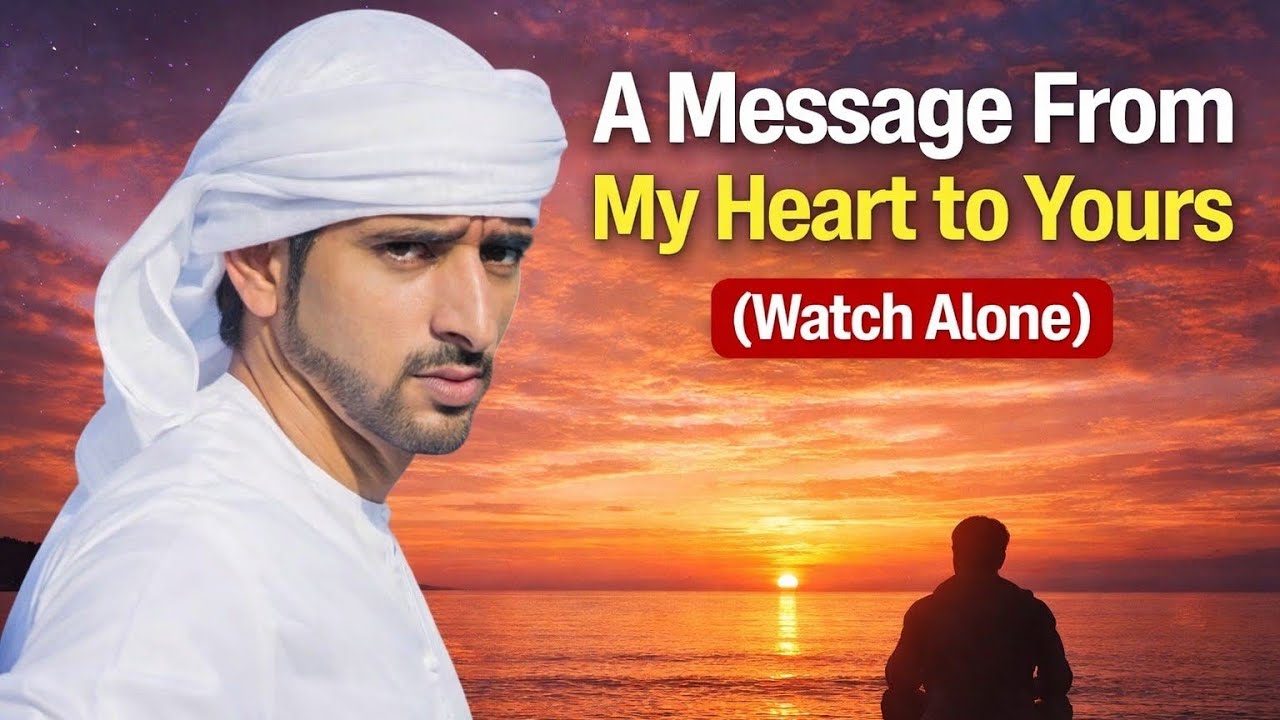 Послание от моего сердца к вашему (смотрите в одиночестве) | Шейх Хамдан | Стихотворение Фаззы на...