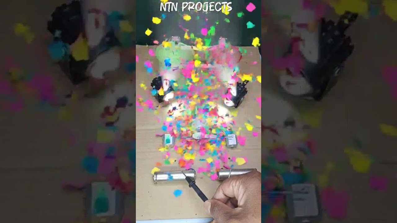 Fan + LED Light Switching With DC Motor ⚡🔌 