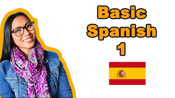 Matuto ng Spanish-  Basic Spanish part 1 (TAGALOG)
