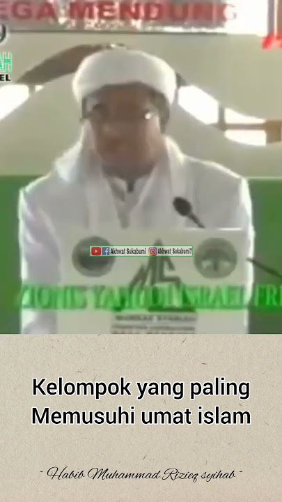 KELOMPOK YANG PALING MEMUSUHI UMAT ISLAM #shorts #akhwatsukabumi #habibriziq