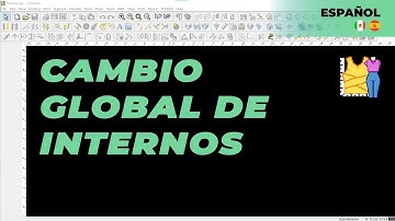 Español - Global Change Internals | TUKAdesign Video Help | CAD Pattern Making Software | Spanish