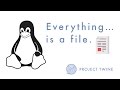 "Everything is a file" in UNIX