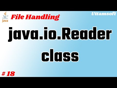 java io Reader class | explain java.io.Reader class | use of reader class in java | in hindi