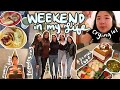 WEEKEND IN MY LIFE VLOG (what i ate, friendsgiving, college apps, mental breakdown, mom's birthday)