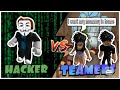 HACKER vs TEAMER in Murder Mystery 2 (TEAMER’S SCARED TO MIC UP) | Roblox