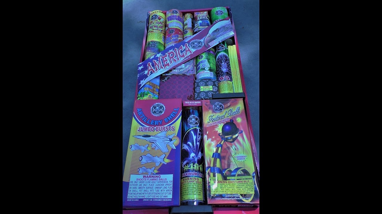 Cutting Edge Fireworks America Assortment Unboxing 2020 YouTube