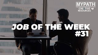 JOB OF THE WEEK - EPISODE #031 - FINANCIAL ADVISOR