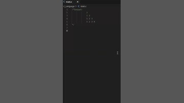 Print This Amazing Number Pattern in C | C Language | Tutorial #programming #shorts