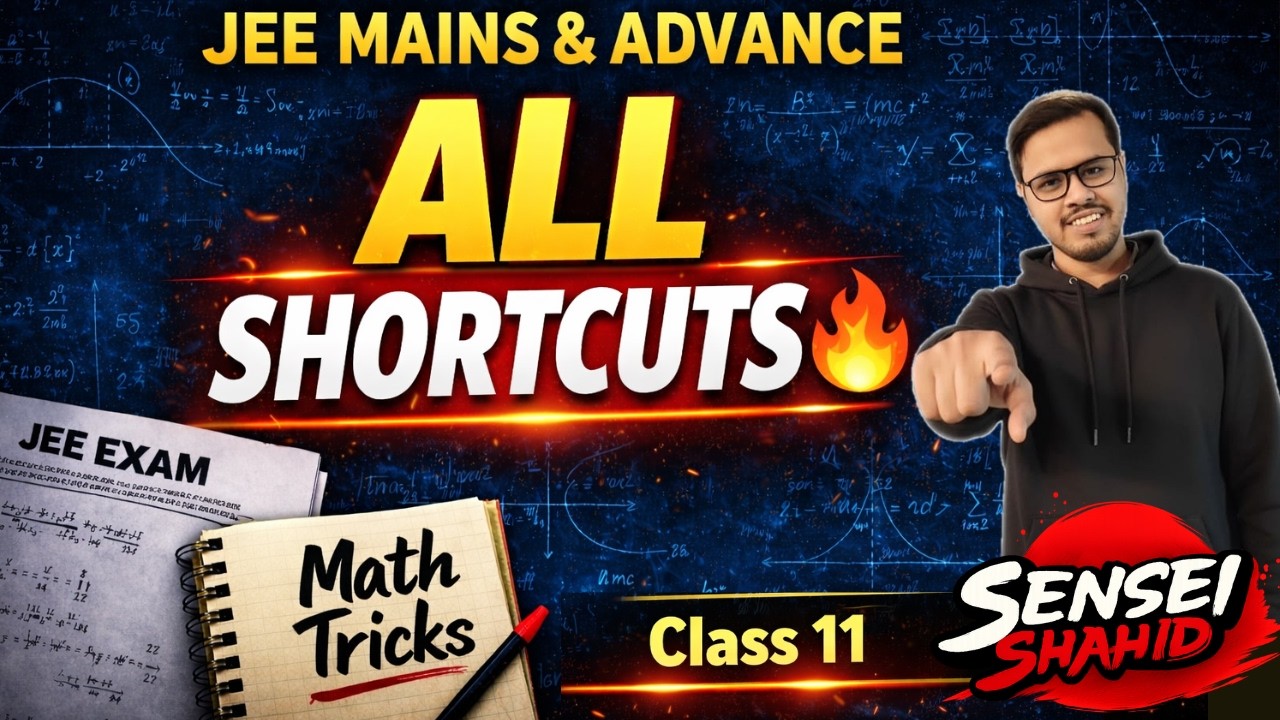 All in One JEE Math Shortcuts | Part 1 - YouTube