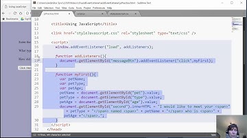 Using an External JavaScript File