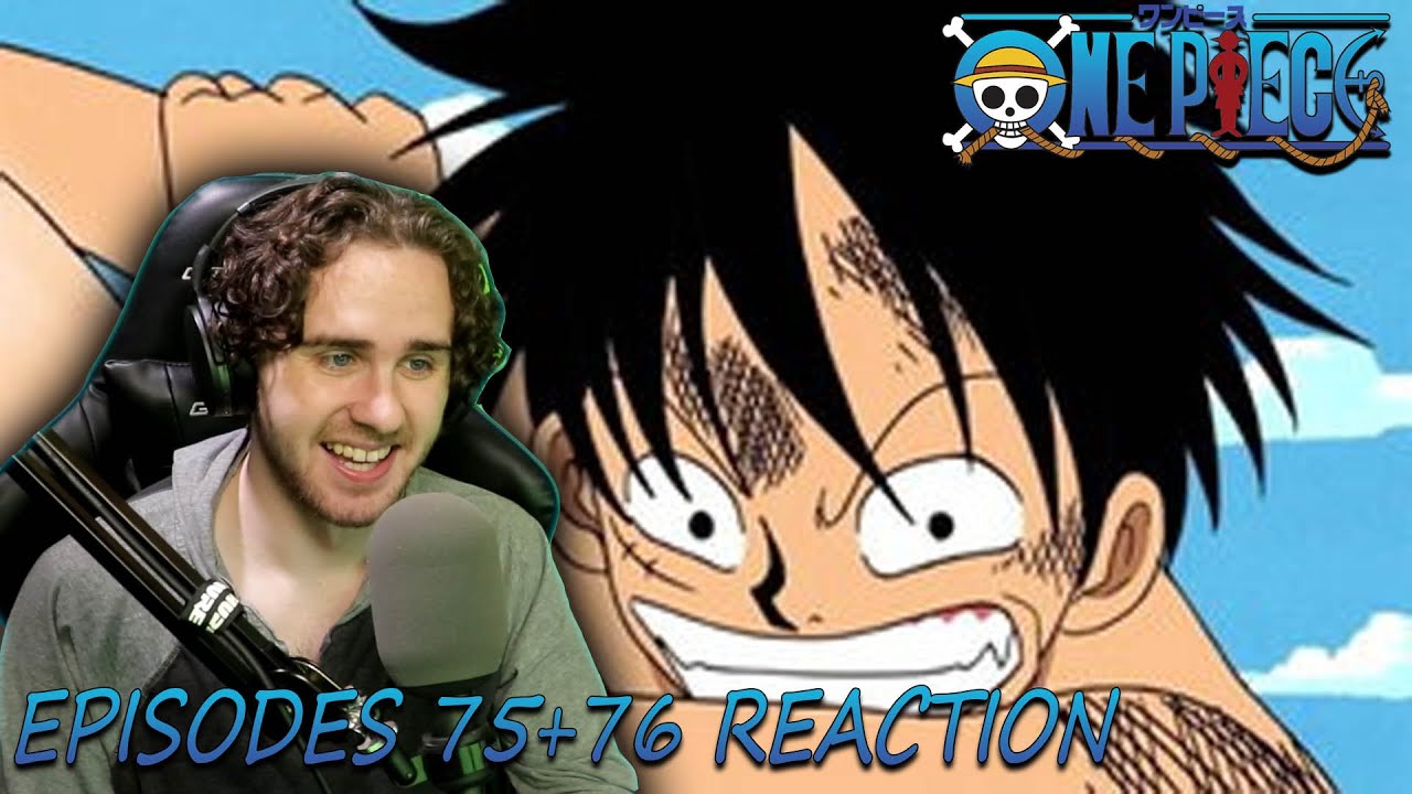 Luffy Vs Mr 13 One Piece Episodes 75 76 Reaction Youtube
