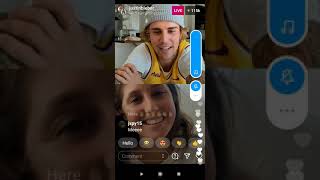 Justin Bieber  Instegram Live November 19, 2020