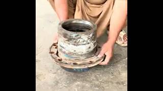 Truck Trailer's Wheel Plate Badly Cracked and Separated-Hub Repair Turns Even MoreSurprising!