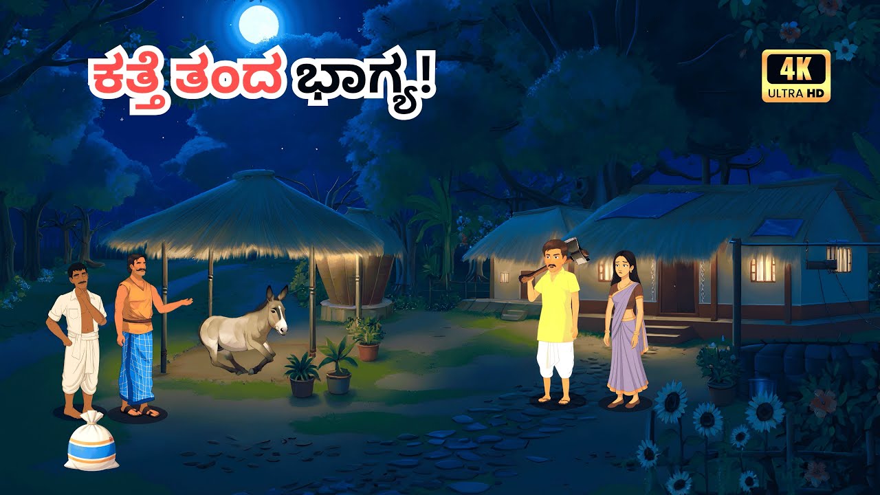 ಬಡವನ ಕತ್ತೆ ಹೇಗೆ ಕೋಟ್ಯಾಧಿಪತಿ ಮಾಡಿತು? | Kannada Moral Story | Inspiring Story