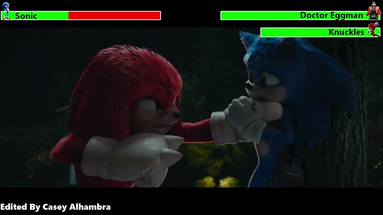 Sonic the Hedgehog 2 - Sonic vs. Knuckles Scene 