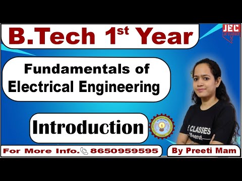 B.Tech 1st year Fundamental of Electrical Engineering