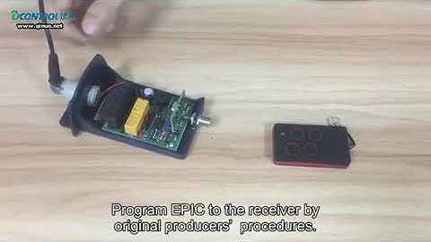 [REMOTE CONTROL] QINUO EPIC OPERATION MULTI-CODE REMOTE CONTROL