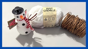 Dollar Tree Snowman Makeover || Snowman DIY || Just 1 Quick Craft  