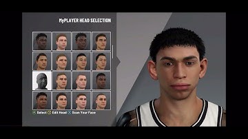 The cheesiest face scan in nba 2k21