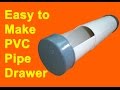How To Make Drawer From PVC Pipe