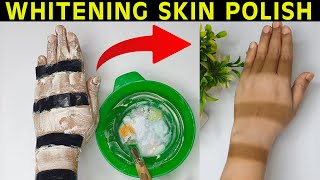 How to Face Polishing step by step at home | 100 % Best instant Whitening skin polish lika a prlour