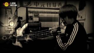 X JAPAN - Rusty Nail Vocal Guitar Bass Cover