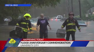 University City High School hosting July flood anniversary commemoration today