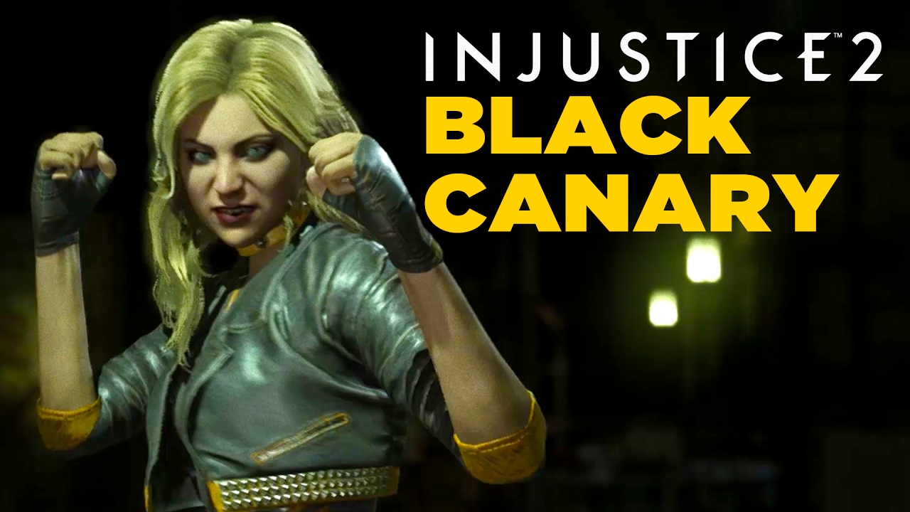 black canary injustice 2