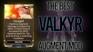 [U27.5.4] WARFRAME VALKYR OPEN GOD MODE [NEW AUGMENT MOD] I By -Perfect_Ultra_Instinct-