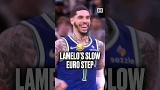 LaMelo said it was 2 steps this time ๐คฃ
