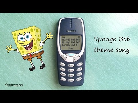 Sponge Bob theme song cover by Nokia 3310