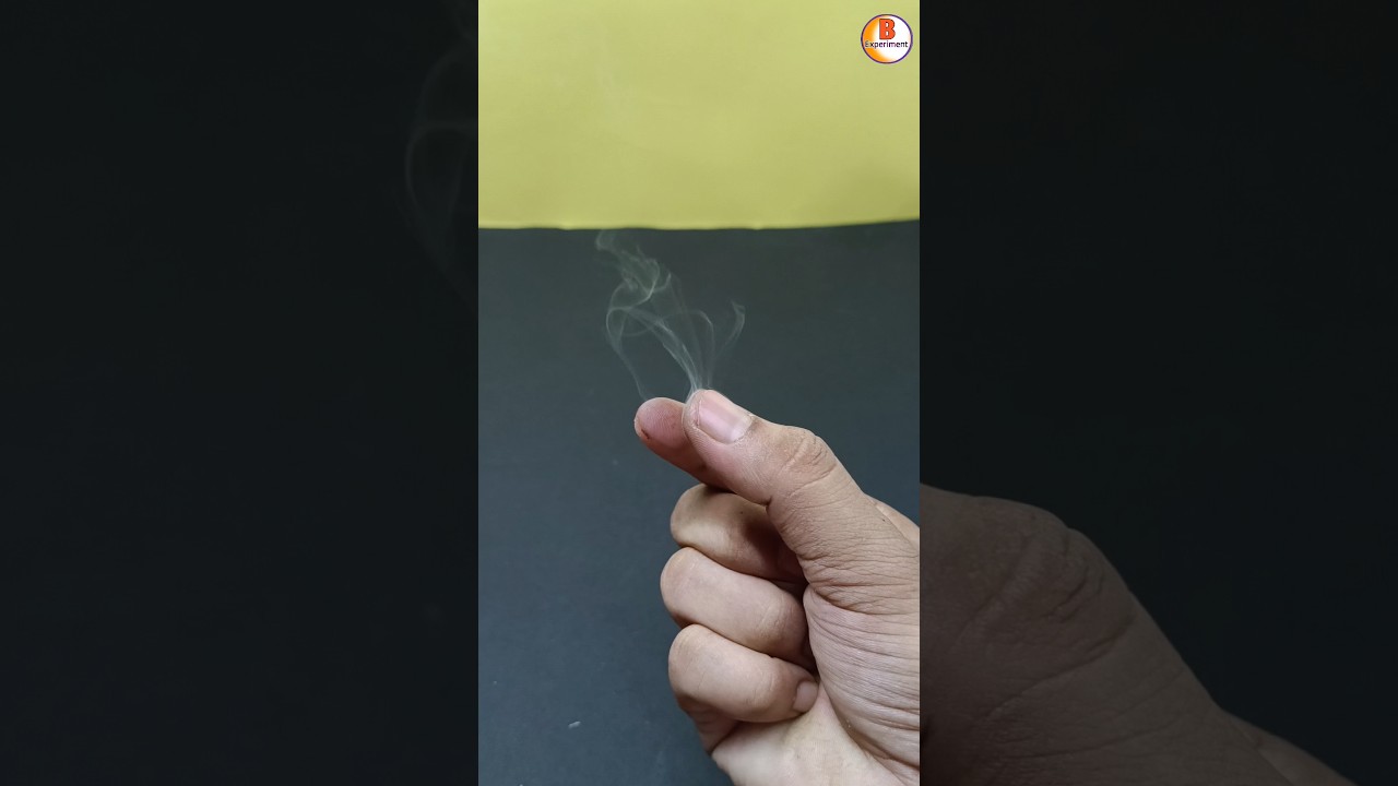 Magic Trick with Smoke | Mind Blowing Finger Illusion