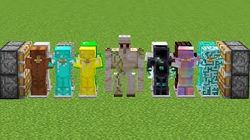 iron golem + all avaritia armor + all minecraft armor = ???