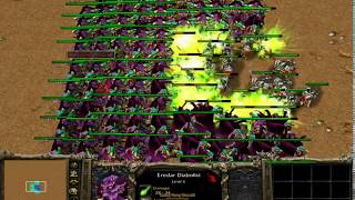 100 Eredar Diabolist 100 Food Vs 25 Knight 100 Food Fully Upgrade 1080P