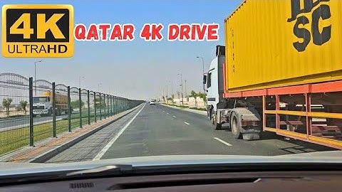 🇶🇦 Qatar Highway Drive 4K — Scenic Daytime Dashcam Ride on Doha Expressway