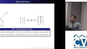 CVPR18: Tutorial : Part 1: Motion Averaging: A Framework for Efficient and Accurate Large-Scale...