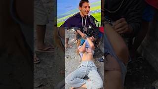 Why would he do that?! 🎤🔥 #funny #fail #shorts