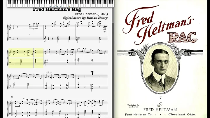 Fred Heltman's Rag (1918, Ragtime piano)