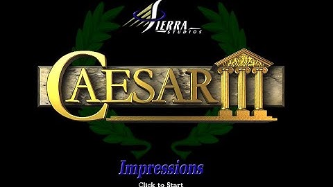Justleroy Plays Caesar III -- First two tutorial missions
