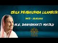 H.G. Daivisakti Mataji_Srila Prabhupada Lilamrita_28.08.2022