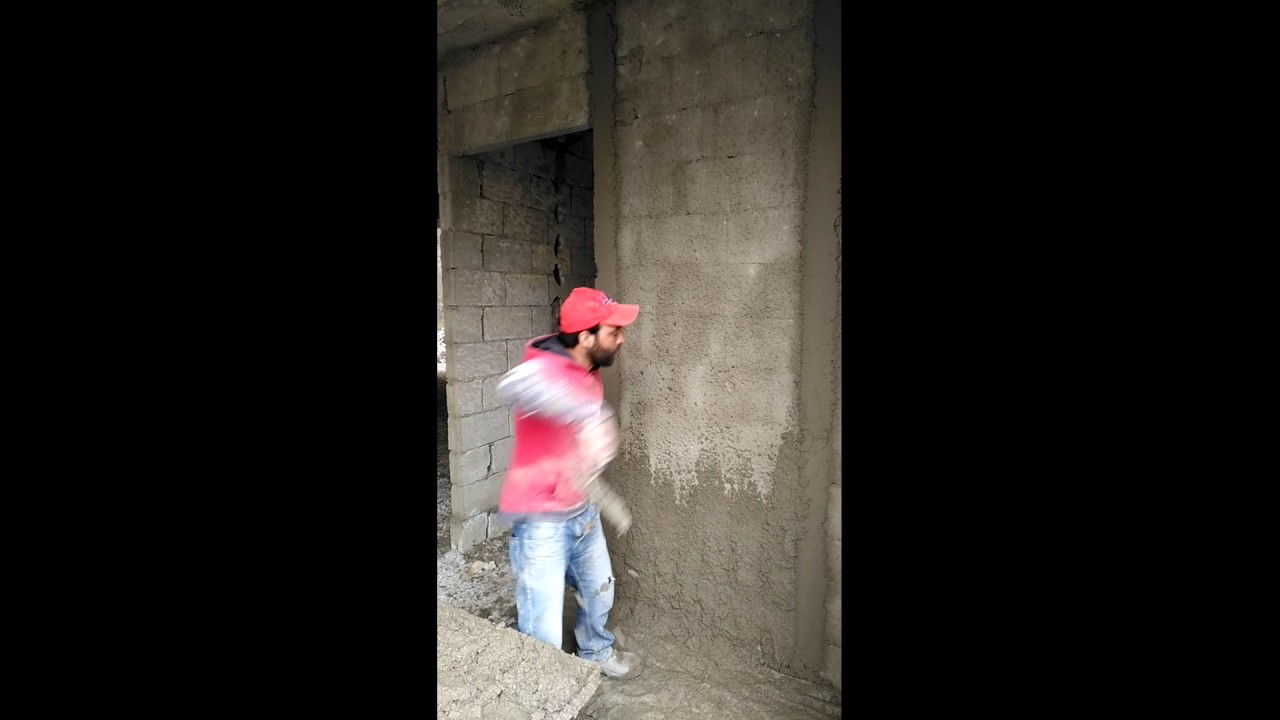 Rasheed Work Rasheed for plastering work - YouTube