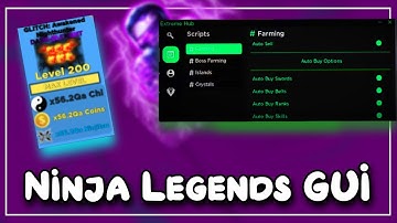 ROBLOX || Ninja Legends || Script, Exploit, GUI Autofarm and more (PASTEBIN) 2022
