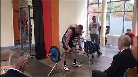 Wolfgang Marian Köhler - World Record Biceps Cheat Curl 2019 Master Class 3 - 73 kg Bodyweight