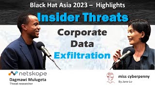Insider threats - corporate data exfiltration [interview clip]