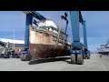 Western Flyer Restoration EP2 Moving a Wooden Boat
