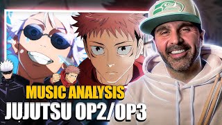 Music Director Reacts Jujutsu Kaisen - Op 2 And Op 3 Full