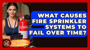 What Causes Fire Sprinkler Systems To Fail Over Time? - Inside the Firehouse