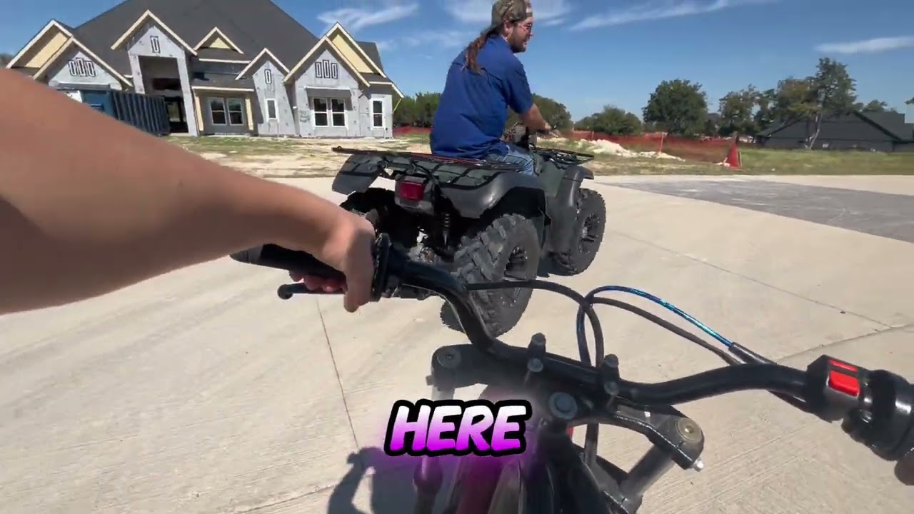 10 mph faster!!!! Coleman bt200x mini bike
