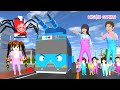 Yuta Ajak Baby Naik Bus Tayo Kereta VS Kereta Choo Choo Charles | Sakura Simulator | Wilson Gaming