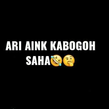 Ari urang kabogoh saha